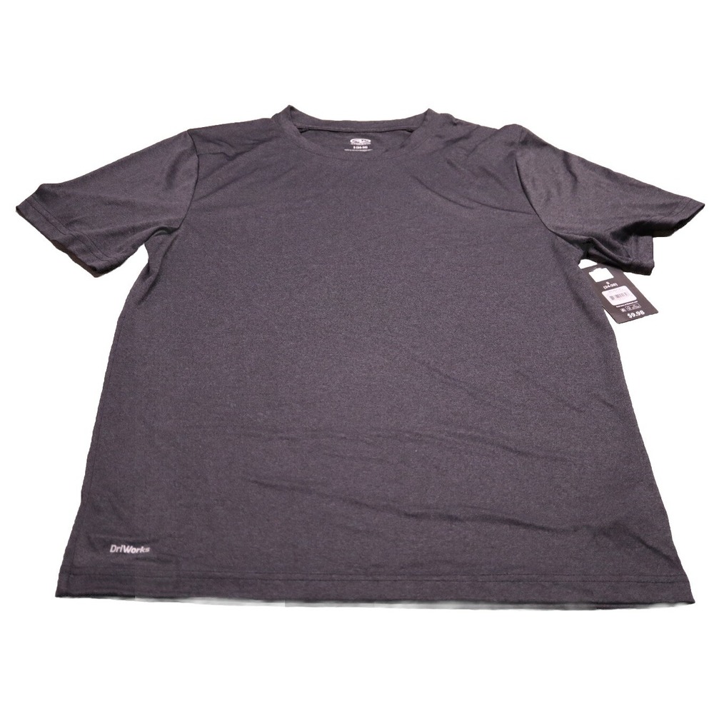 New Athletic Works Boys Athletic T‑Shirt Size S (34‑36) Charcoal Grey SS